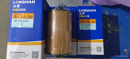 Масляный фильтр картридж Longman WP6